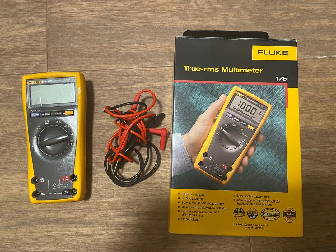 Fluke 175 Multimeter, TV & Home Appliances, Electrical, Adaptors