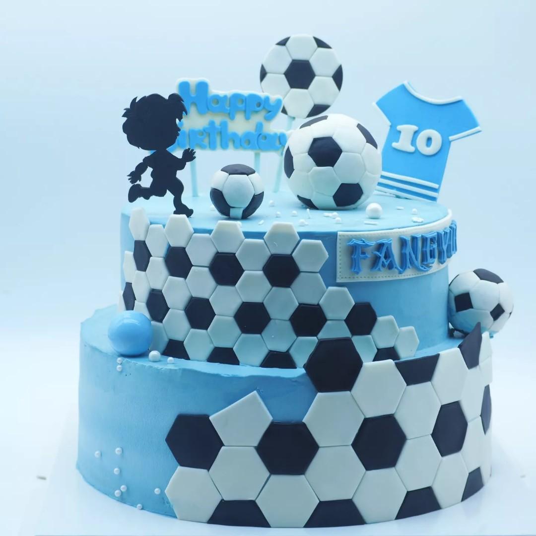 Manchester United Football Theme Cake