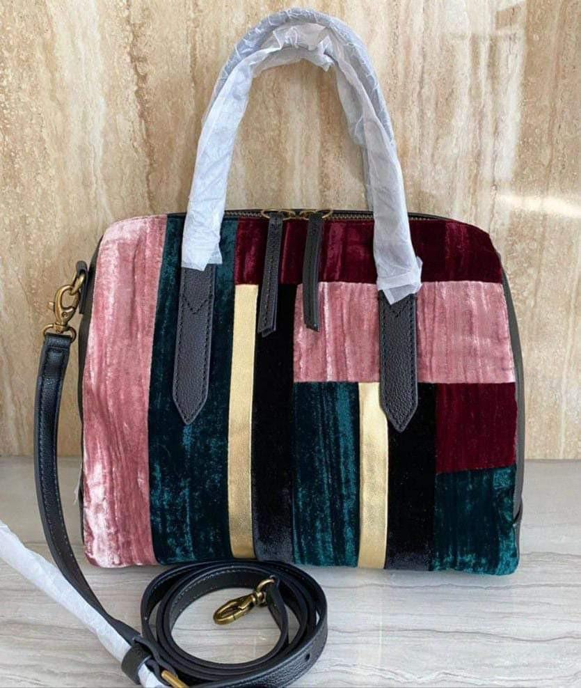 Fossil sydney satchel patchwork 2025