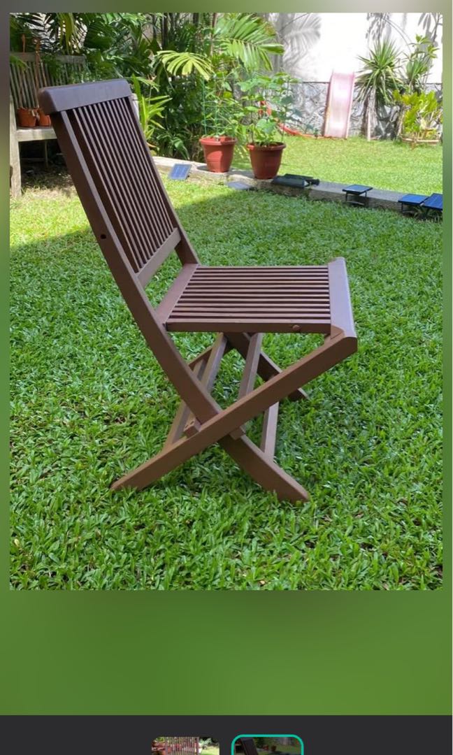 Free Outdoor Garden Chairs, Furniture & Home Living, Outdoor
