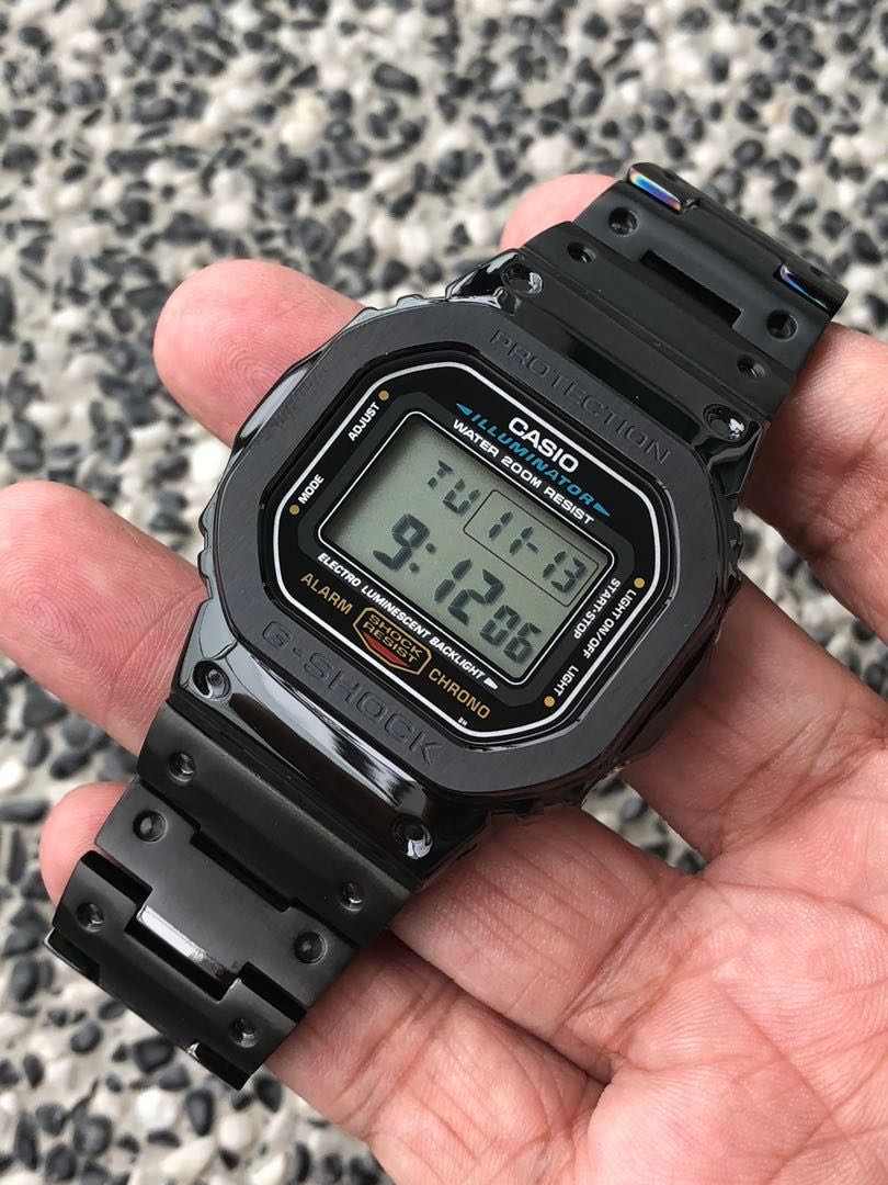 Dw 5600 metal best sale bracelet
