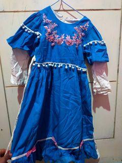 Gamis Anak Biru