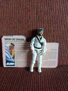 complete 1985 Frostbite vintage GI Joe figure FREE SHIPPING 