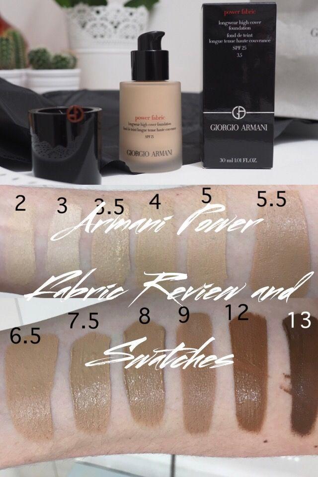 Giorgio Armani Power Fabric Longwear High Cover Foundation SPF25, Beauty &  Personal Care, Face, Makeup on Carousell