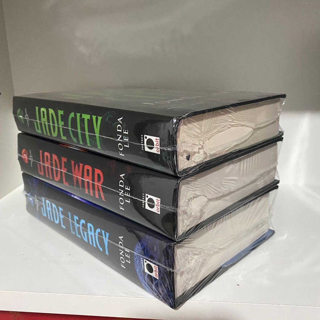 Green Bone Saga by Fonda Lee (Jade City; Jade War; Jade Legacy US Hardcover), Hobbies & Toys