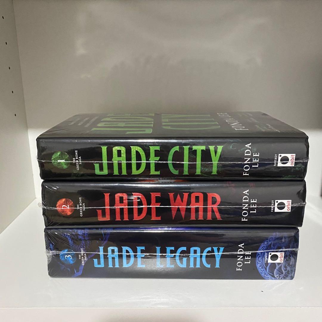 Green Bone Saga by Fonda Lee (Jade City; Jade War; Jade Legacy US