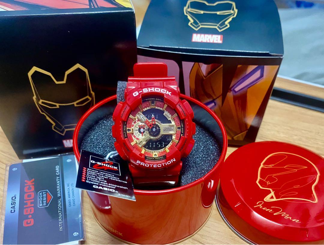 Casio top x marvel