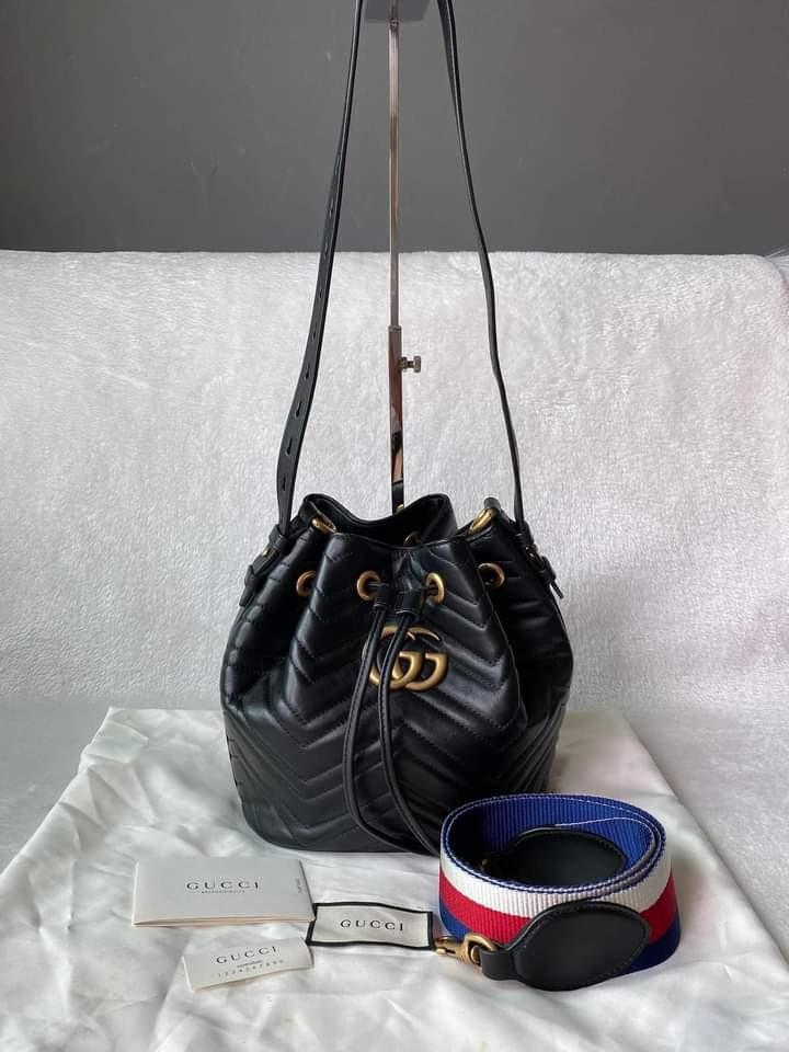 Gucci marmont top drawstring