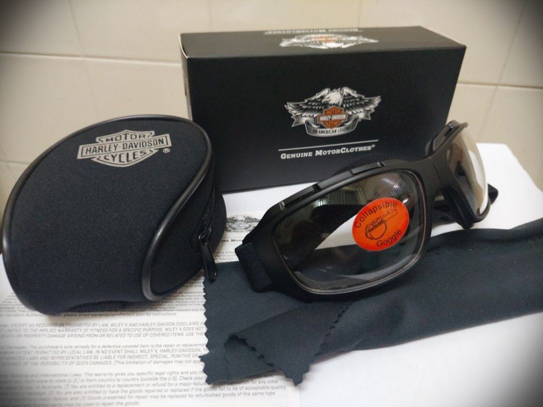 Harley davidson collapsible goggles store
