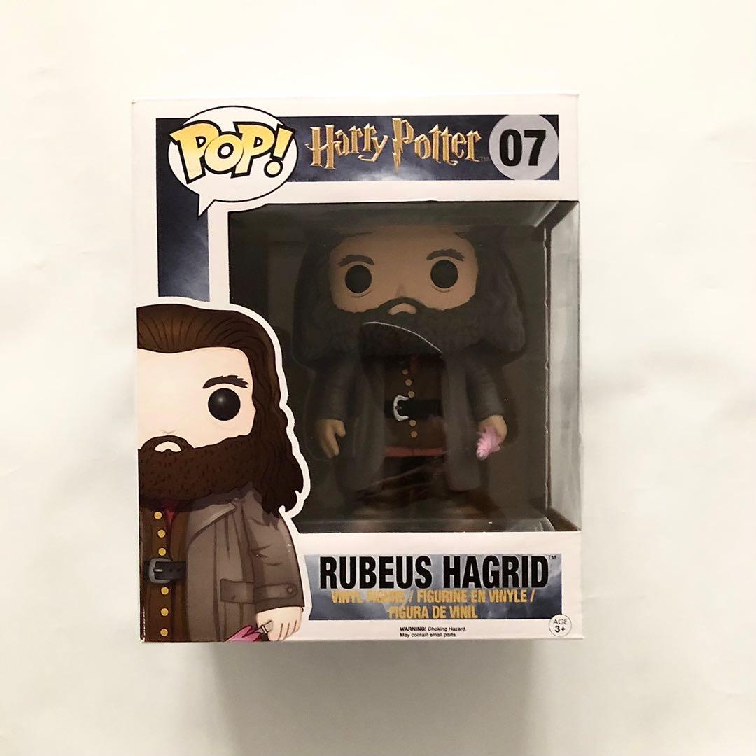 Harry Potter: Rubeus Hagrid Funko Pop! 07 Vinyl Figure, Hobbies & Toys ...