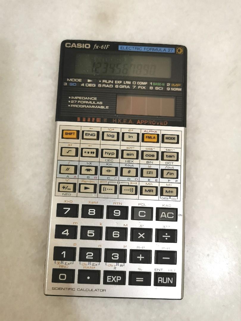 Casio fx61f cheap