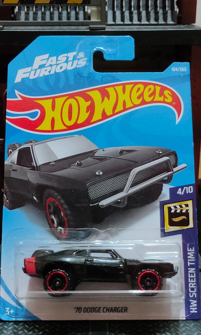 Hot Wheels 70 Dodge Charger (Screen Time), Hobbies & Toys, Toys & Games on  Carousell