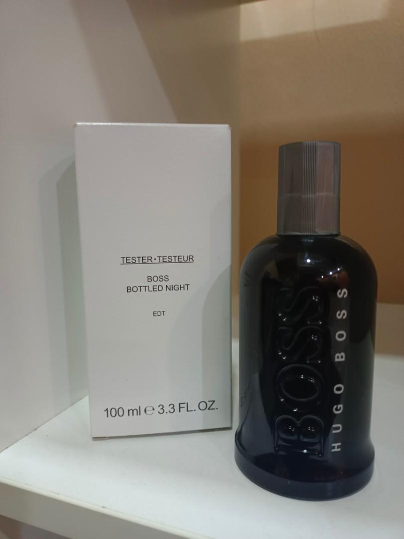 Hugo boss bottled night tester store