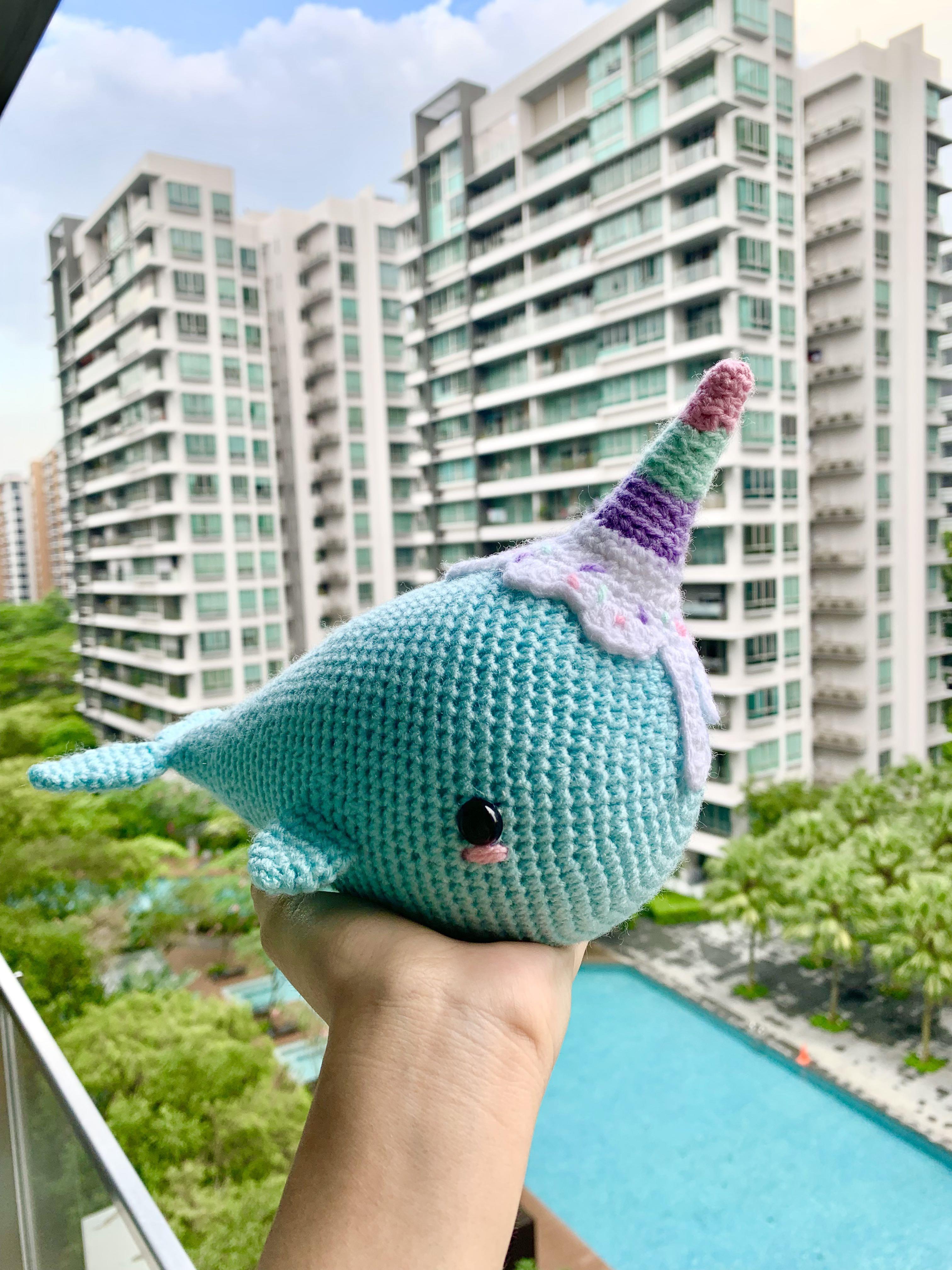 Ice cream narwhal shop plush