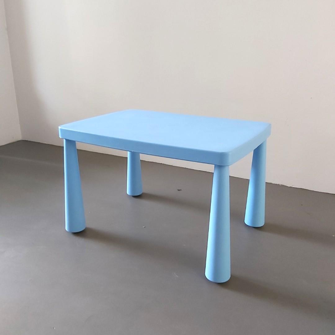 Ikea mammut light blue top