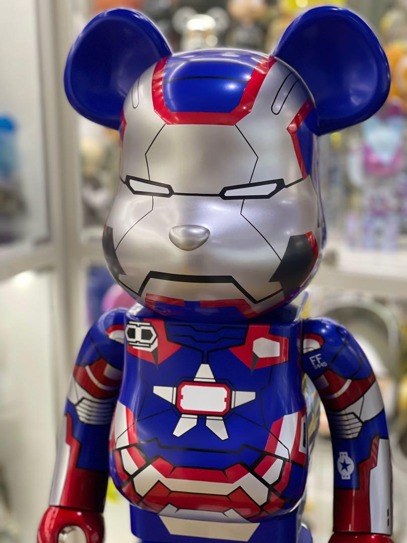 BE@RBRICK IRON PATRIOT 1000%｜エンタメ/ホビー