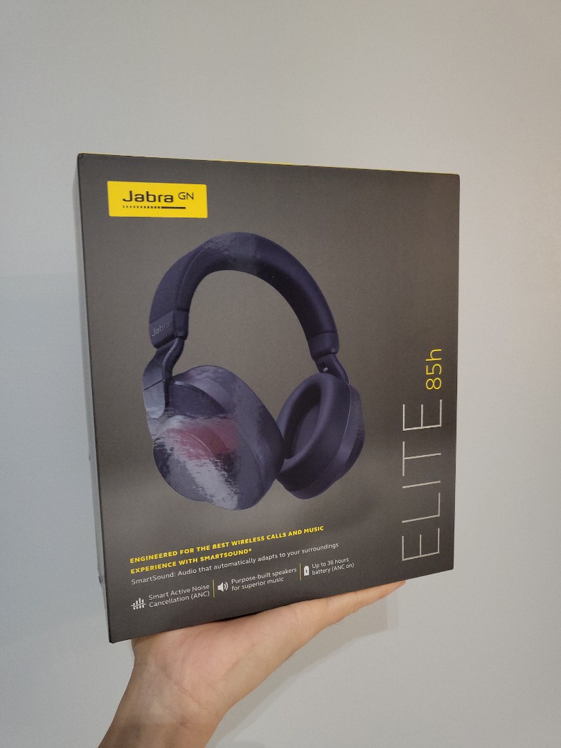 Jabra Elite 85h Navy Blue, Audio 