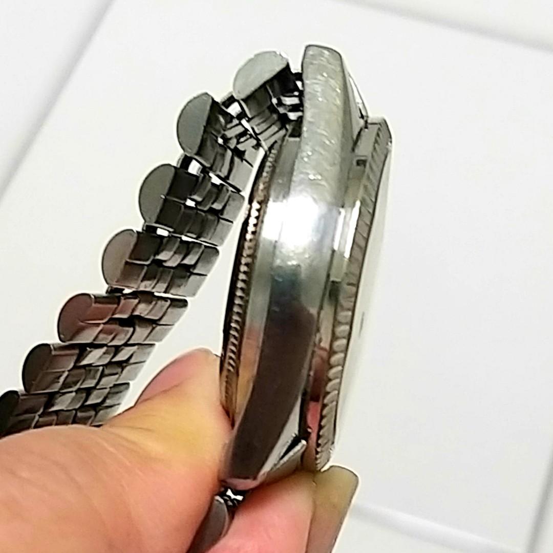 Jam tangan ORIENT Fluted Bezel Automatic Dua Tombol ORIGINAL, Fesyen