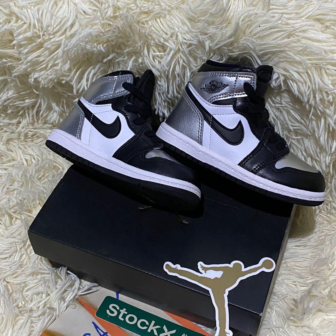 women's air jordan 1 silver toe stockx