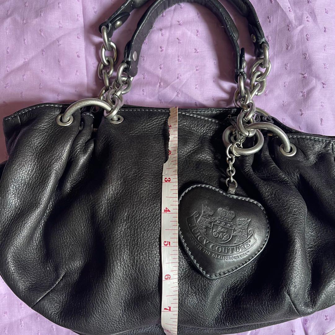 Leather handbag Juicy Couture Black in Leather - 39193348