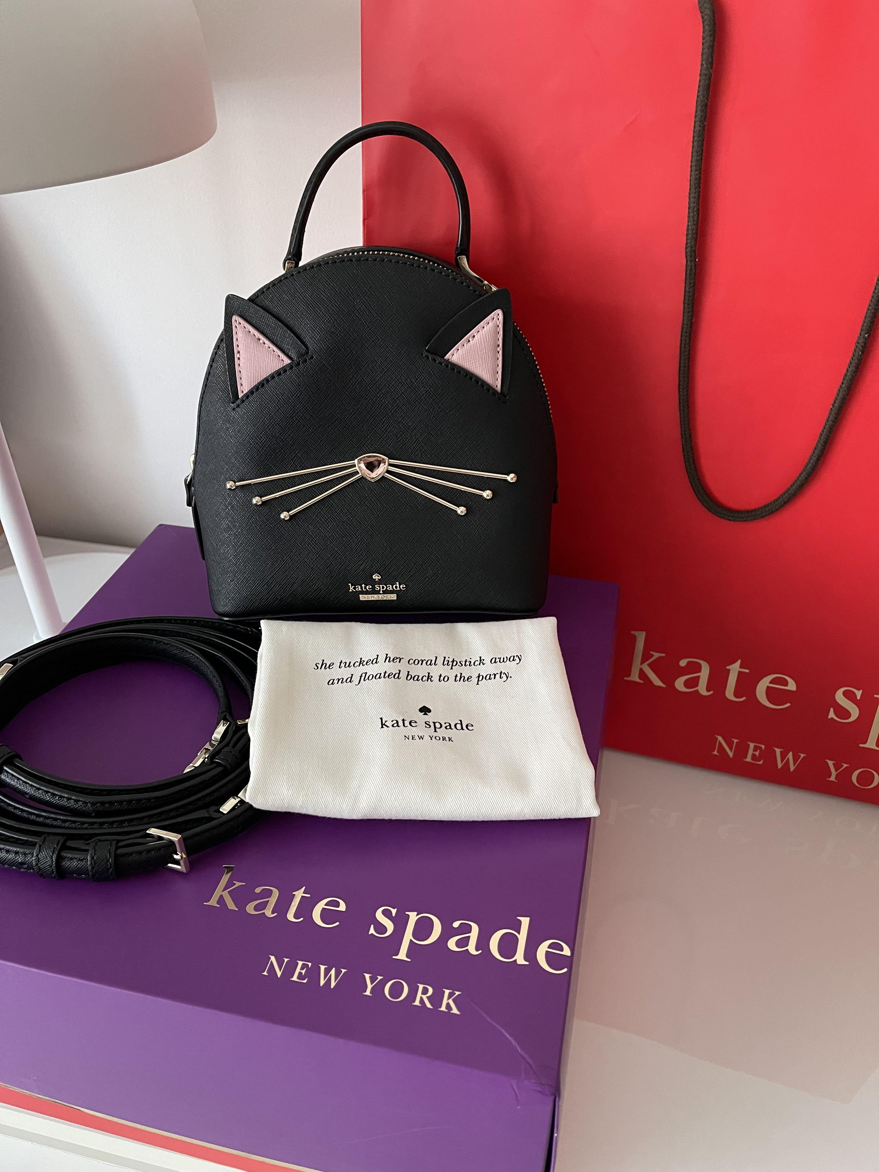 Kate Spade Cat s Meow Binx Luxury Bags Wallets on Carousell