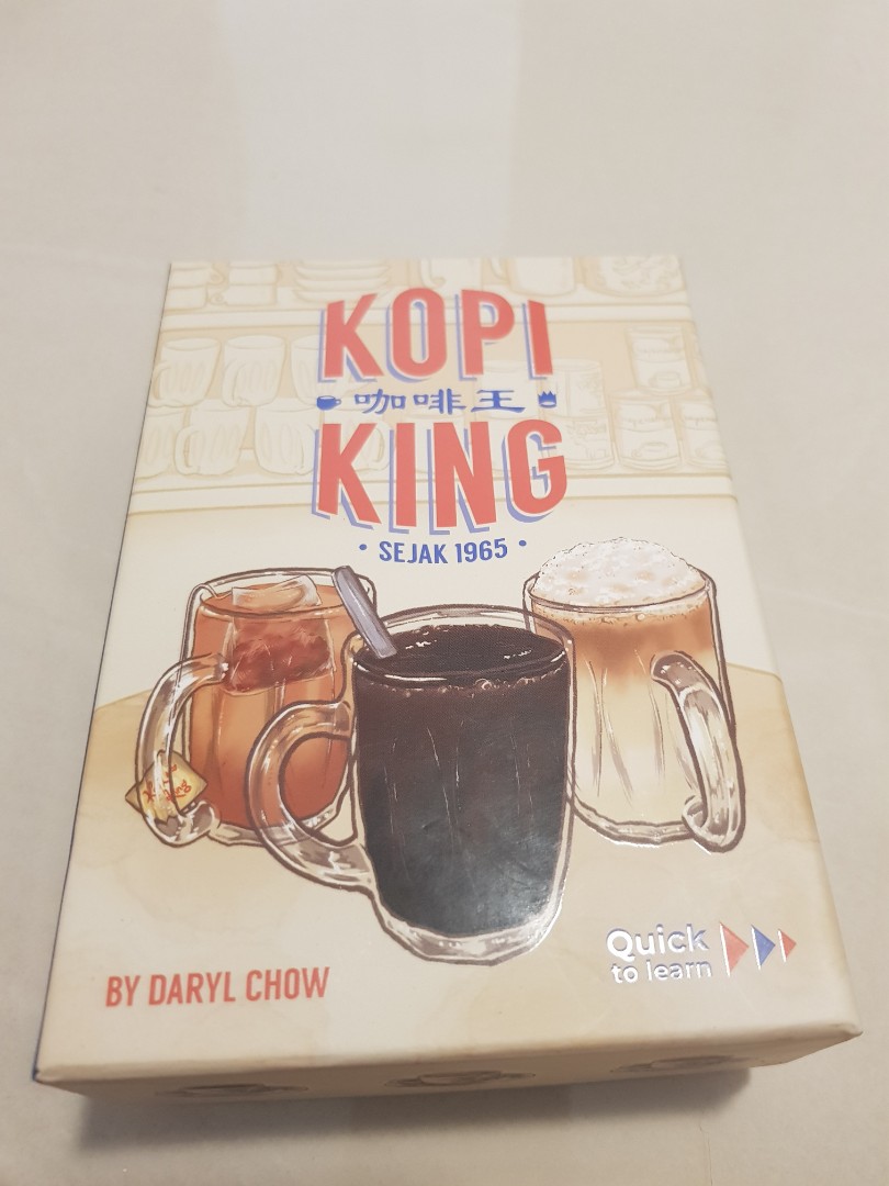 KOPI KING card game (Super fun!) With cards sleeved!, Hobbies & Toys