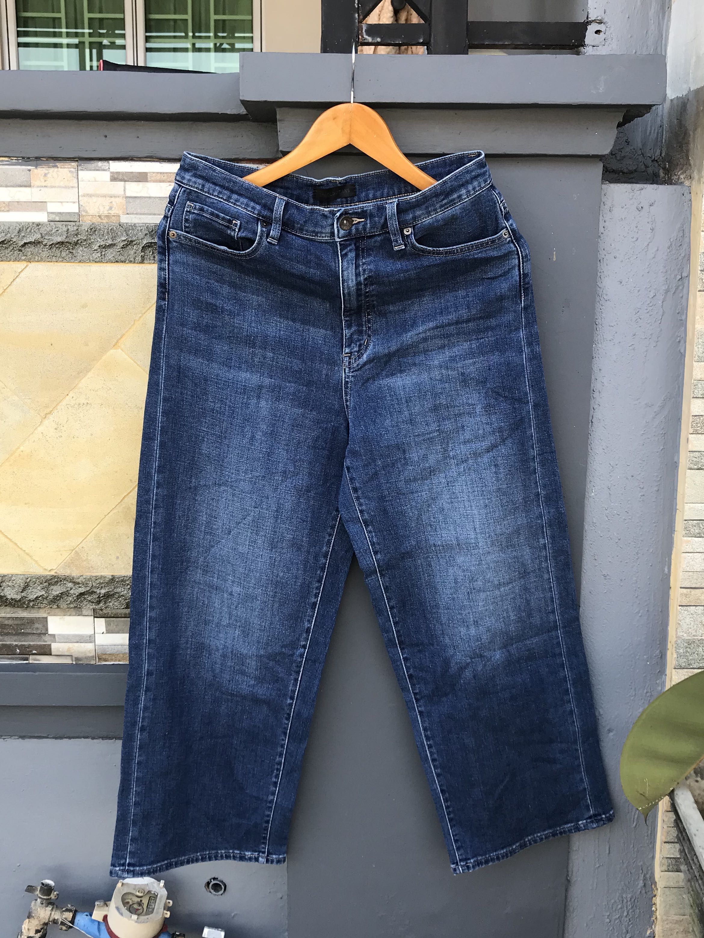 Kulot jeans uniqlo, Fesyen Wanita 