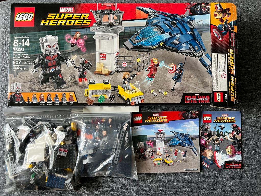Lego 76051 Super Hero Airport Battle Avengers Civil War
