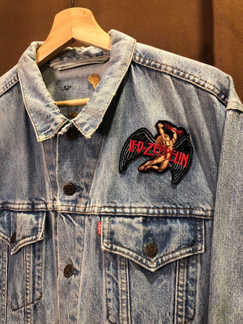 Led zeppelin denim outlet jacket