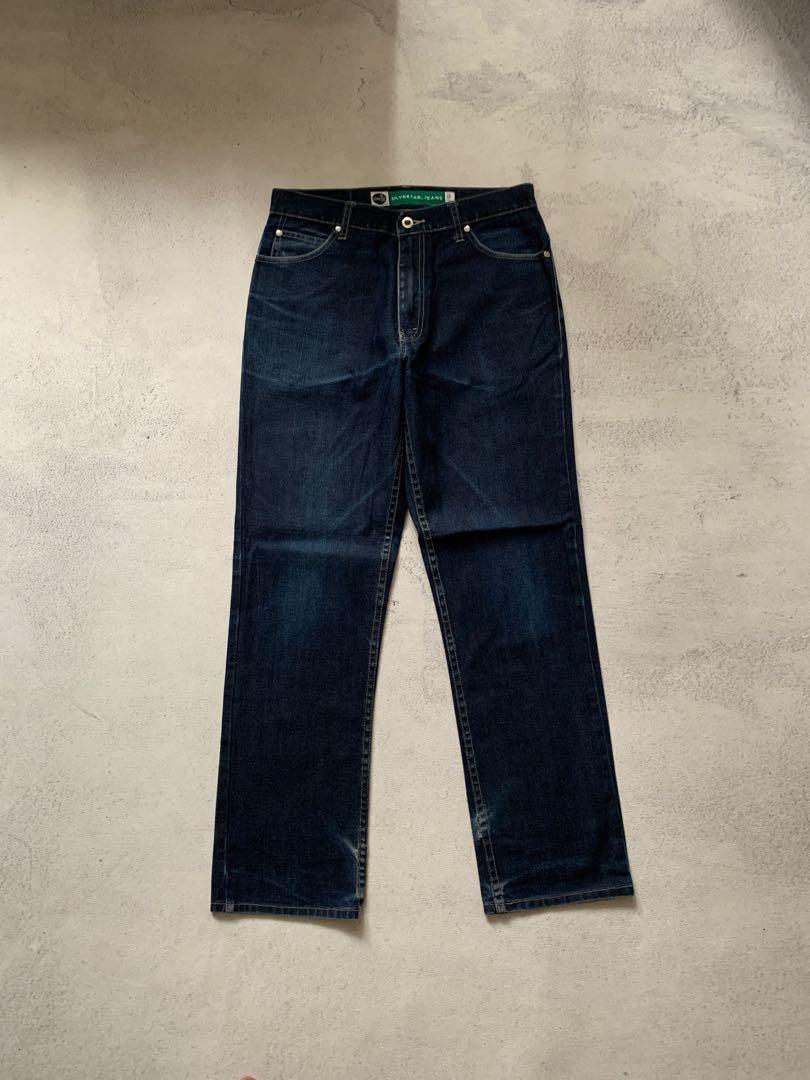 Levis Silvertab Denim Jeans Pants / Celana, Fesyen Pria, Pakaian , Bawahan  di Carousell