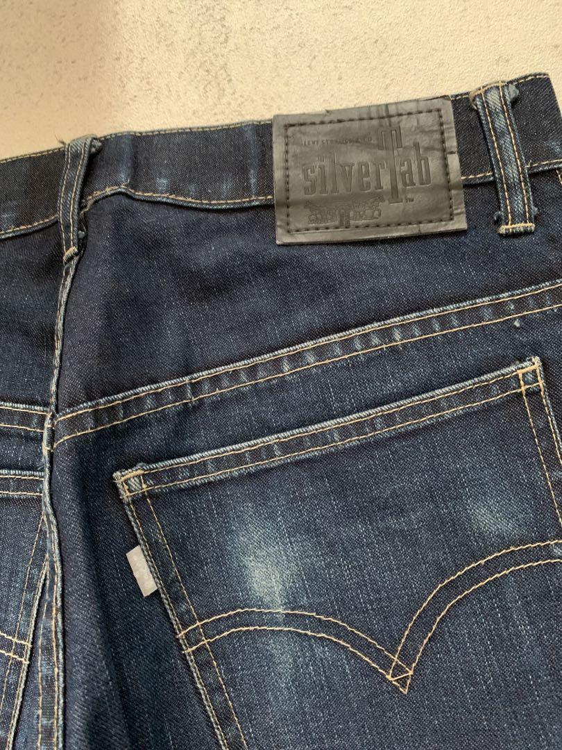 Levis Silvertab Denim Jeans Pants / Celana, Fesyen Pria, Pakaian , Bawahan  di Carousell