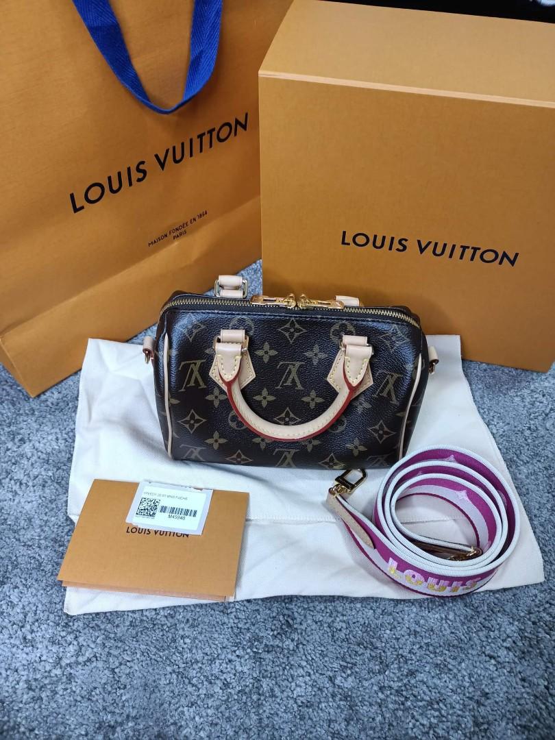 LOUIS VUITTON SPEEDY BANDOULIÈRE 20 SHOULDER STRAP – Caroline's Fashion  Luxuries
