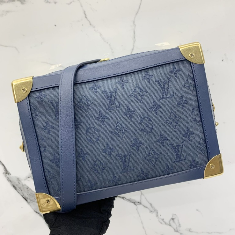 LOUIS VUITTON LOUIS VUITTON Soft trunk Shoulder Bag M44723 Monogram denim  Blue Marine Used LV M44723｜Product Code：2101216381940｜BRAND OFF Online Store