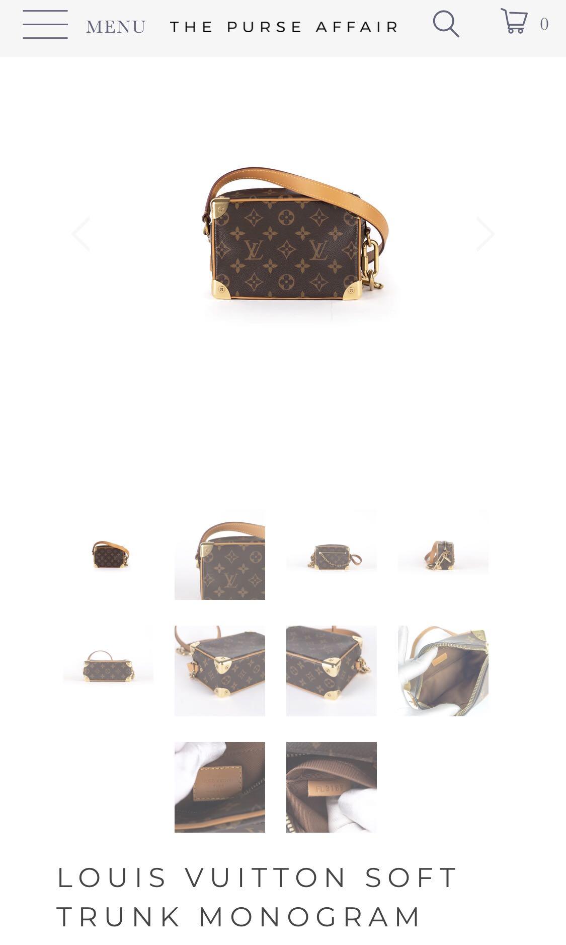 Louis Vuitton Soft Trunk Pouch Monogram - THE PURSE AFFAIR
