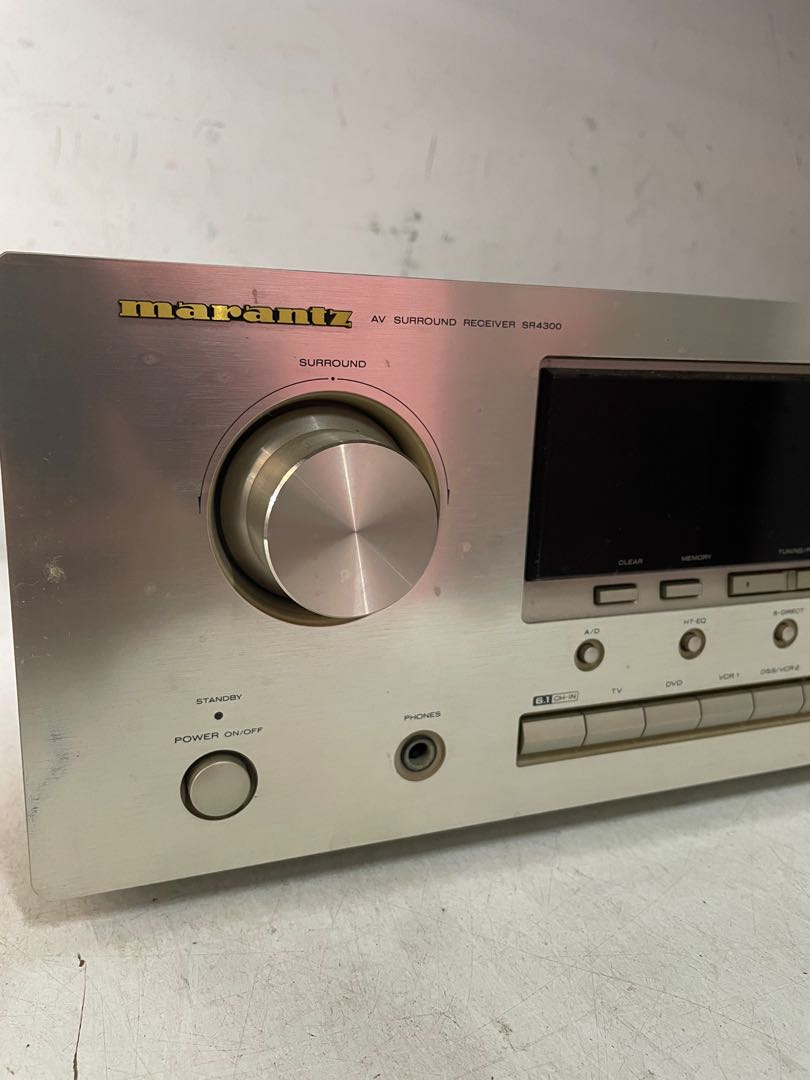 Marantz SR4300 AV Receiver / Amplifier, Audio, Soundbars, Speakers