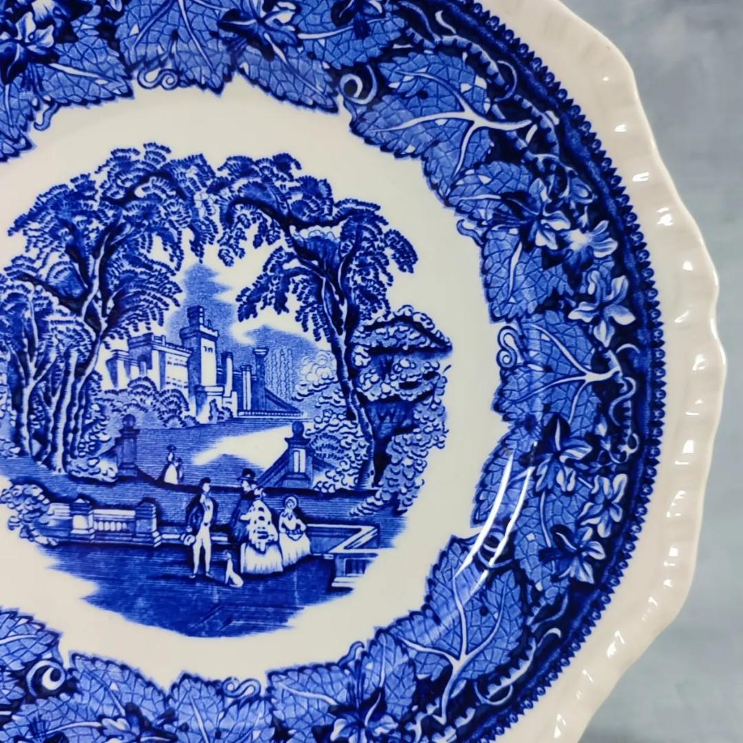 Mason Vista Blue Plate 1 pc only (Category: Other Kitchenware & Tableware) located in Silang. Submitted by smallwarescollectibles (Listing ID 1161624229, Image 2). Description: Mason Vista Blue Plate 1 pc only @ P350 D:10.3" ❗❗Has 2 chips at the back edge. See the last 2 pictures. ❇️For Display Only.