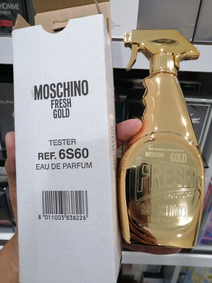 Moschino fresh gold tester store