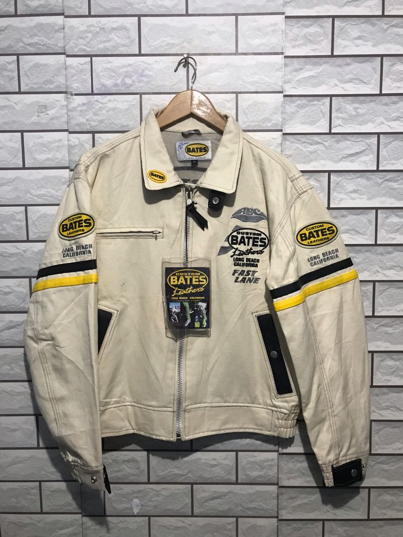 Vintage bates top leather jacket