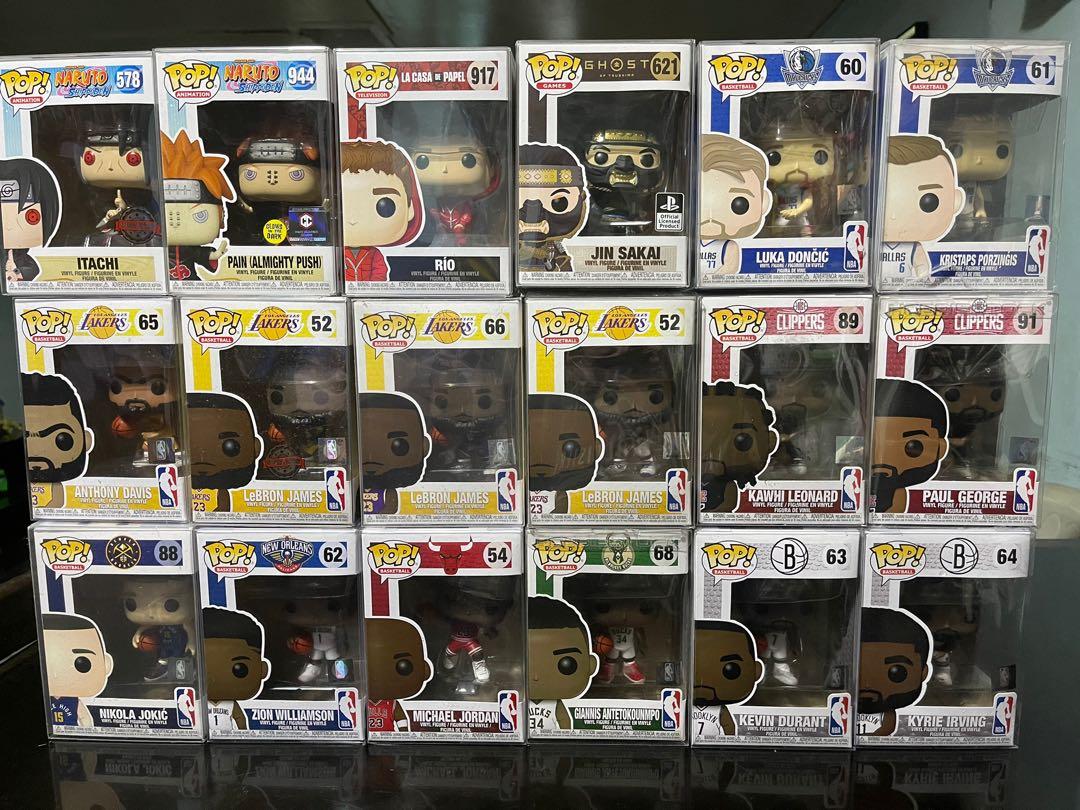 Nba and etc funko pop (Category: Designer & Blind Box Toys) located in Caloocan City. Submitted by stanivers30 (Listing ID 1161687356, Image 1). Description: Sold as lot only 18pcs funko pop Asking price 13,000 Box condition 9.5/10 All have protector Mod of payment gcash / bpi Meetup i prefer sa bahay to check the item Monumento station caloocan city Lalamove/grab buyer shoulder the expense Pwede tumawad wag lang sobra Pm for faster transaction.