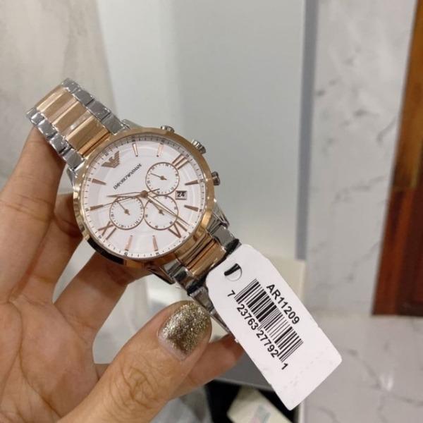 NEW Emporio Armani Giovanni Stainless Steel Mens Watch AR11209
