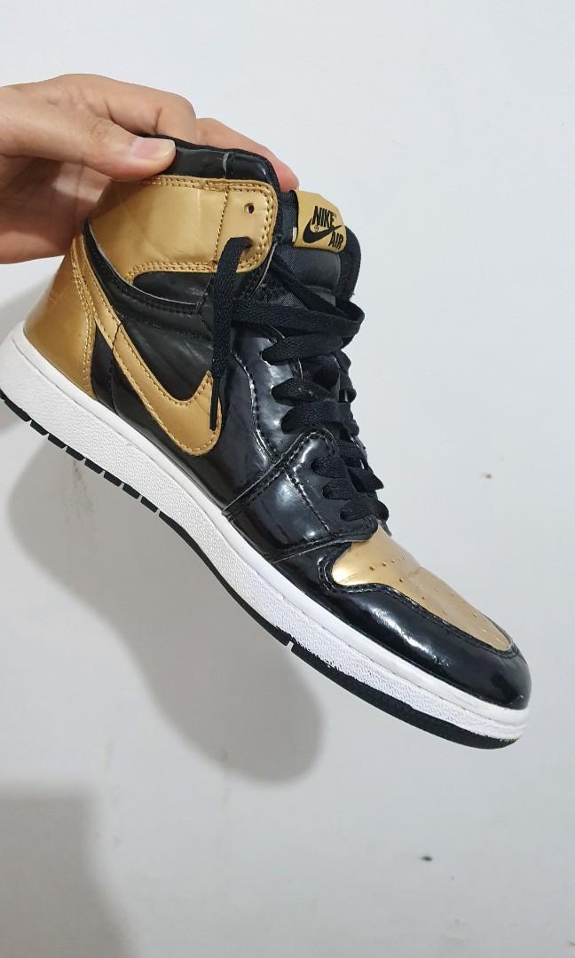 air jordan 1 black and gold price