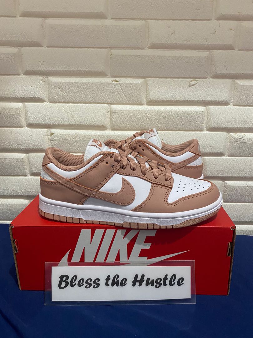 nike dunk high rose whisper