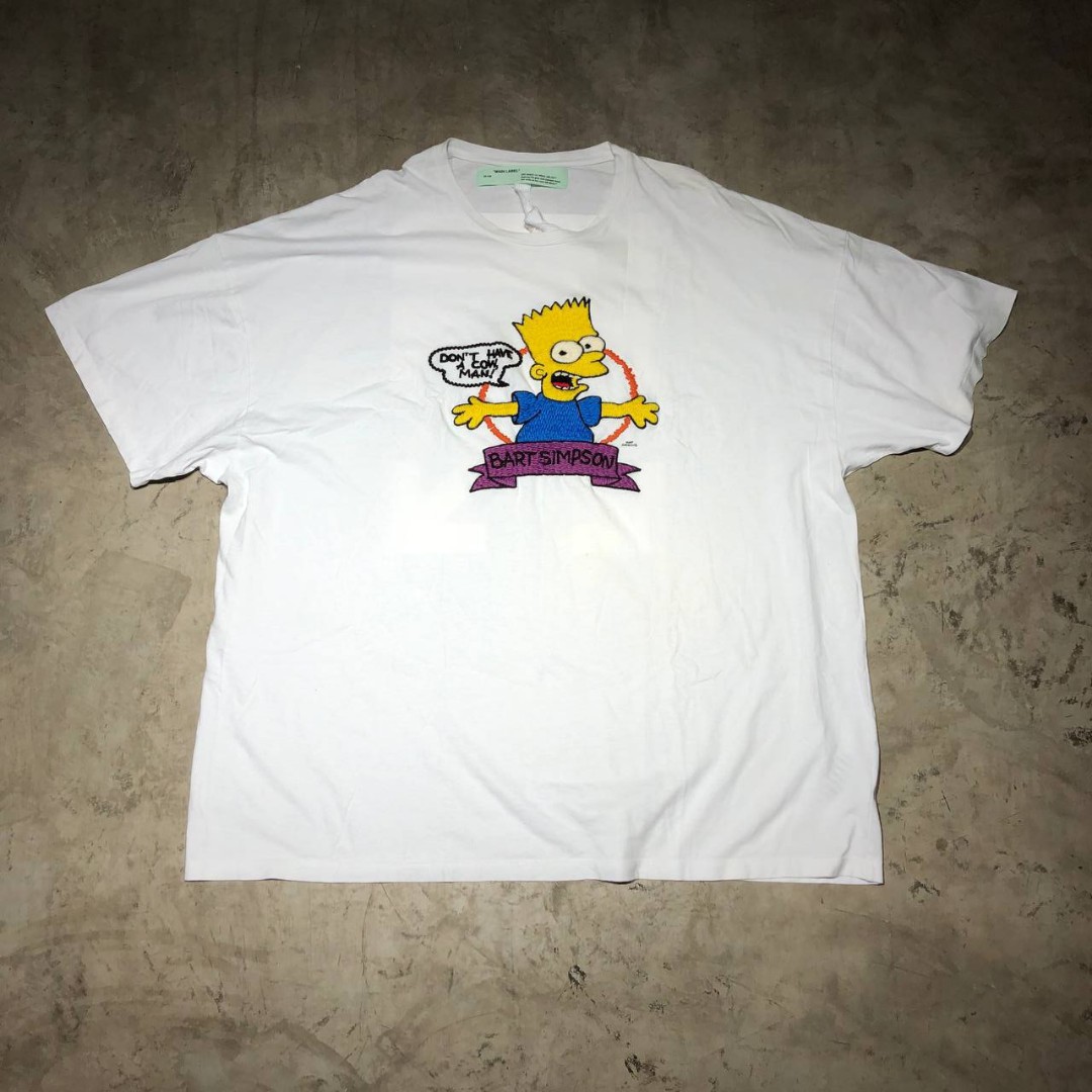 Off white bart tee discount
