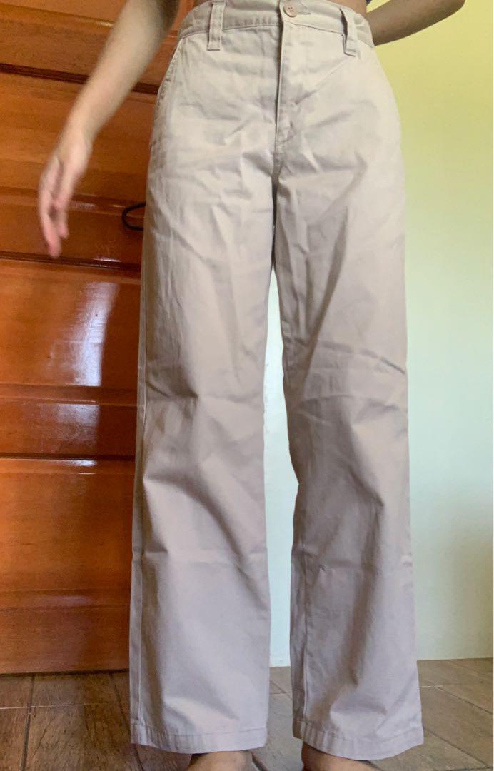old navy adjustable khaki pants, Women 