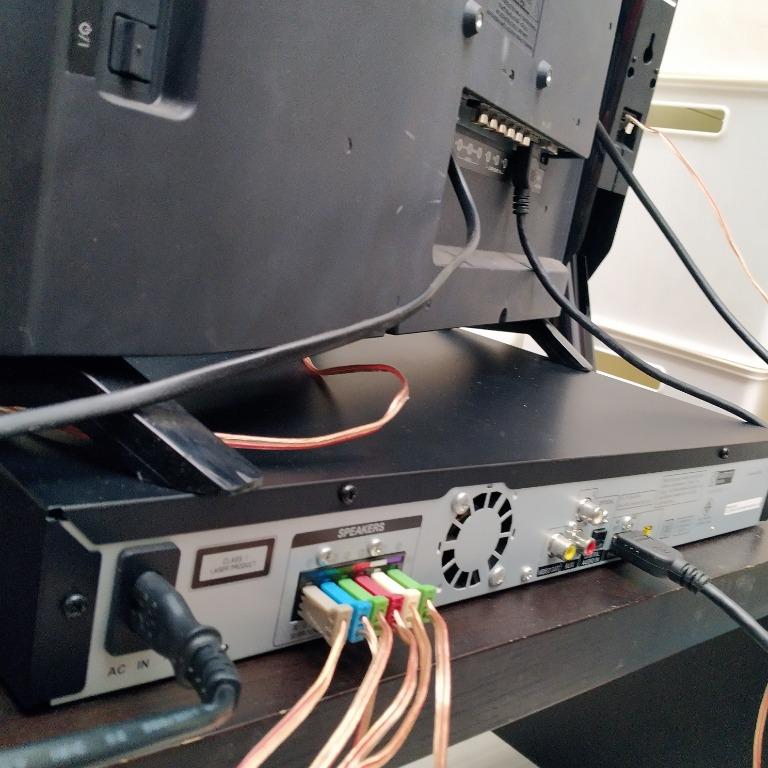 Panasonic DVD 5.1ch Receiver SAXH333 & 5.1ch Speaker Home Theater