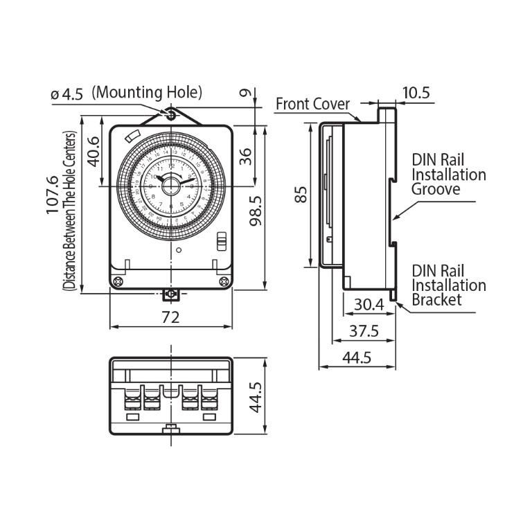 Panasonic Timer Switch TB38809NE7, Commercial & Industrial