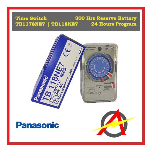 Panasonic Timer Switch TB118NE7 TB118KE7, Commercial & Industrial