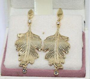 Pandora oak leaf earrings hot sale