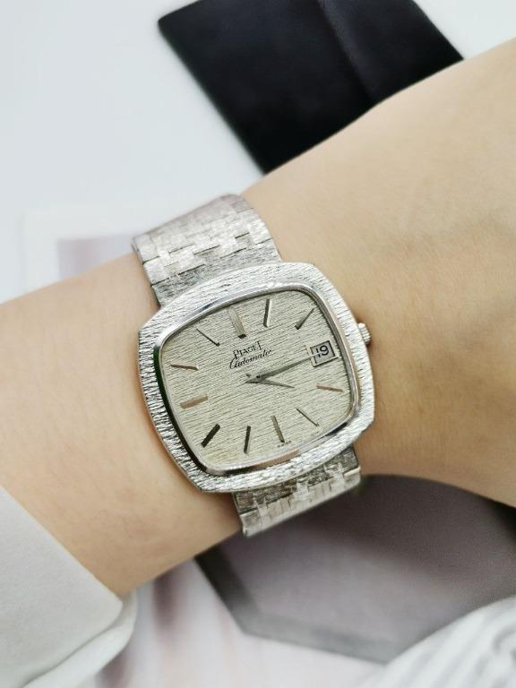 Piaget 18k white gold watch discount