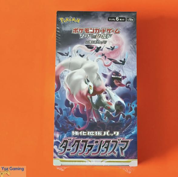 Pokemon Japanese TCG Dark Fantasma/Phantasma s10a Booster Box, Hobbies